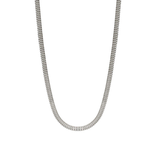 Collana Mabina Uomo in argento 925 maglia snake MISURA UNICA