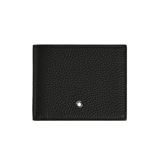 Portafoglio Montblanc in pelle con portamonete colore nero MISURA UNICA