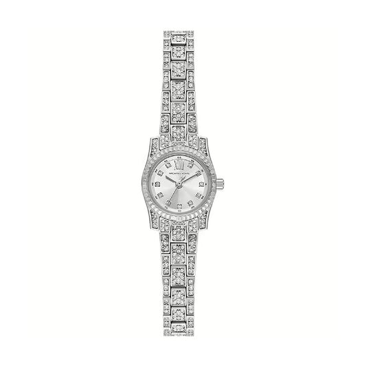 Orologio donna Michael Kors acciaio con pavé di cristalli MISURA UNICA