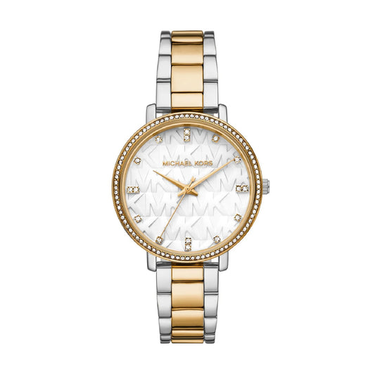 Orologio donna Michael Kors Pyper in acciaio e oro MISURA UNICA