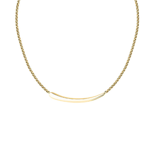 Collana girocollo donna Morellato Design acciaio e pvd oro MISURA UNICA