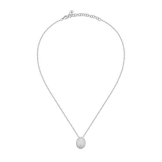 Collana Morellato argento con pendente in pavé di zirconi MISURA UNICA