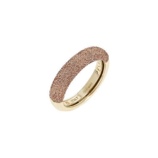 Anello donna Pesavento argento lucido colore giallo Nardò 17