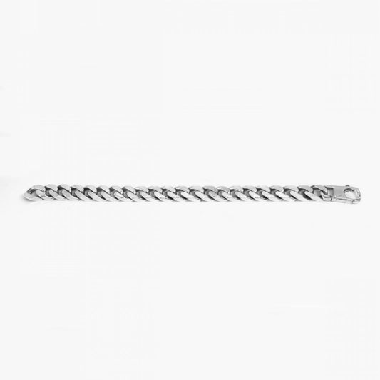 Bracciale Nove25 Timeless Grumetta Quadrata Filo 300 da uomo in argento N25BRA00042-1