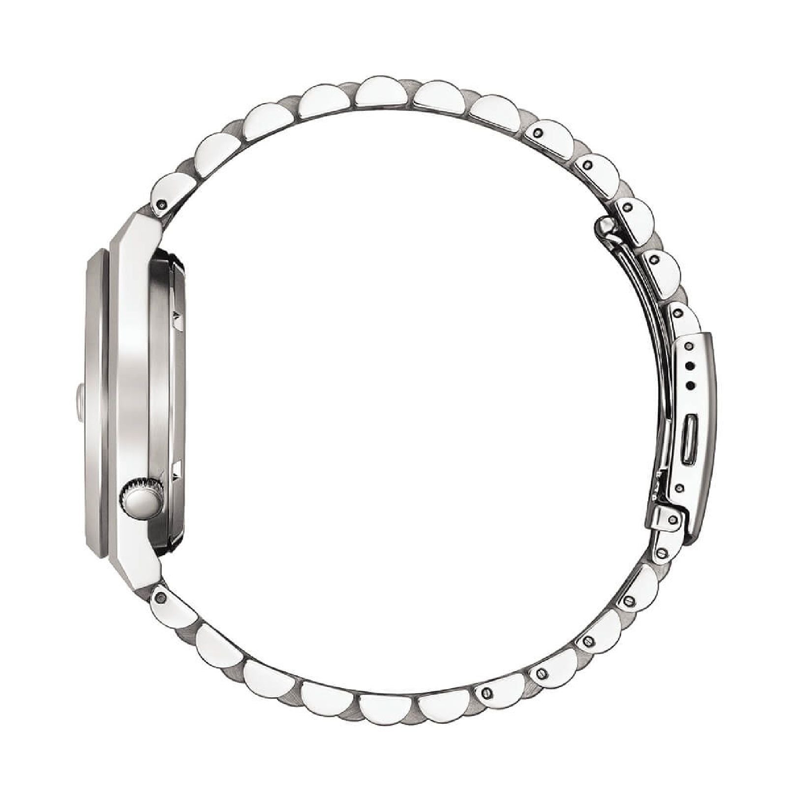 Orologio uomo Citizen Tsuyosa acciaio quadrante beige 40mm NJ0151-88W-3