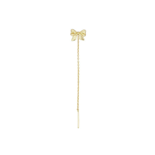 Orecchini pendenti donna Rue Des Mille Candy Bow in argento dorato a fiocco OR-022-M2-AU-1