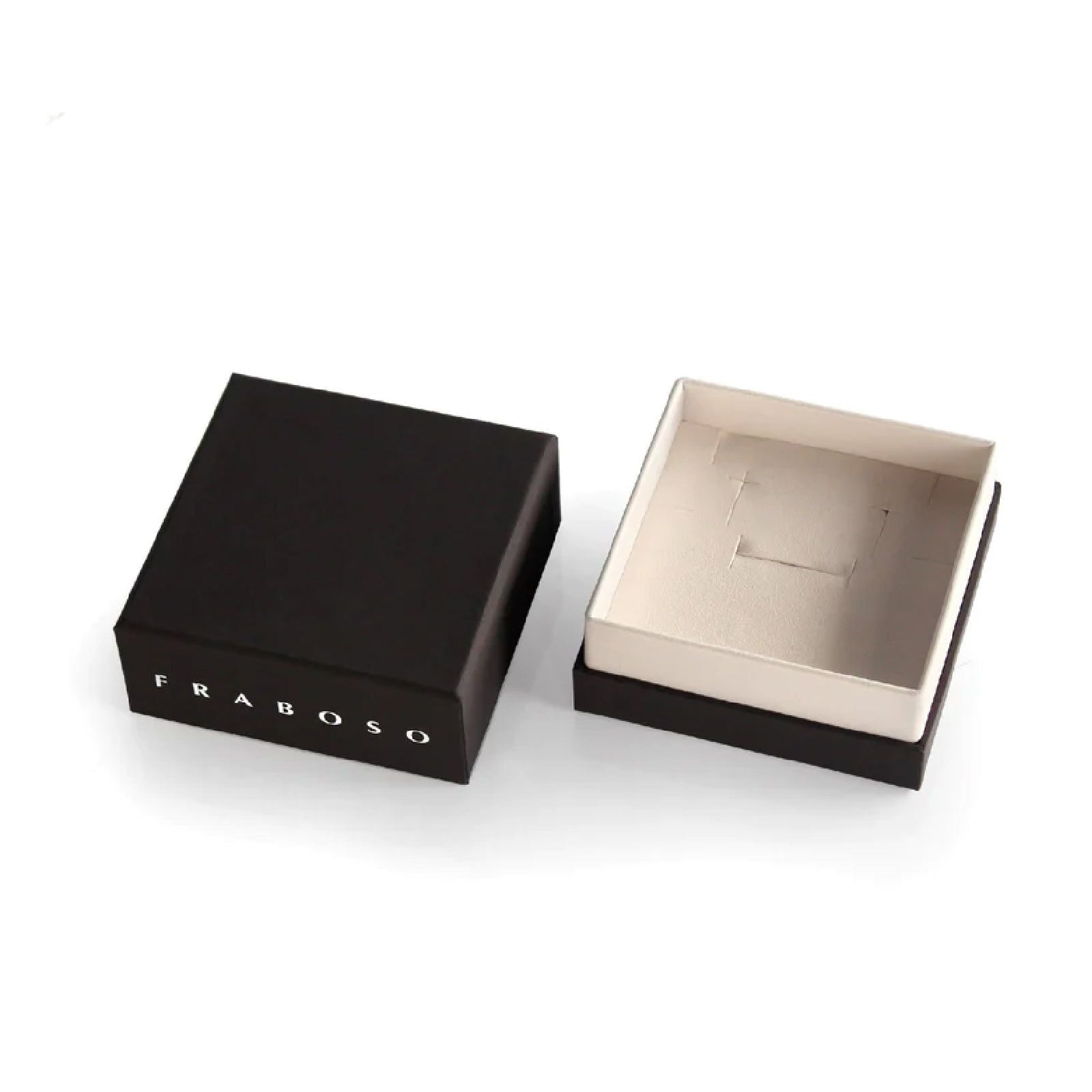 Orecchini cerchio squadrato in argento Fraboso Gioielli da donna OR10424RHFO-2