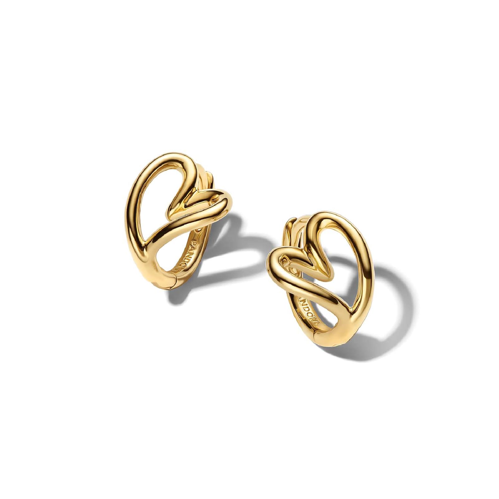 Set Di 3 Orecchini A Cerchio A Forma Di Cuore In Argento 925 Per Donne E Ragazze, Ipoallergenici, Chiusura A Clip, Regalo Compleanno - 3