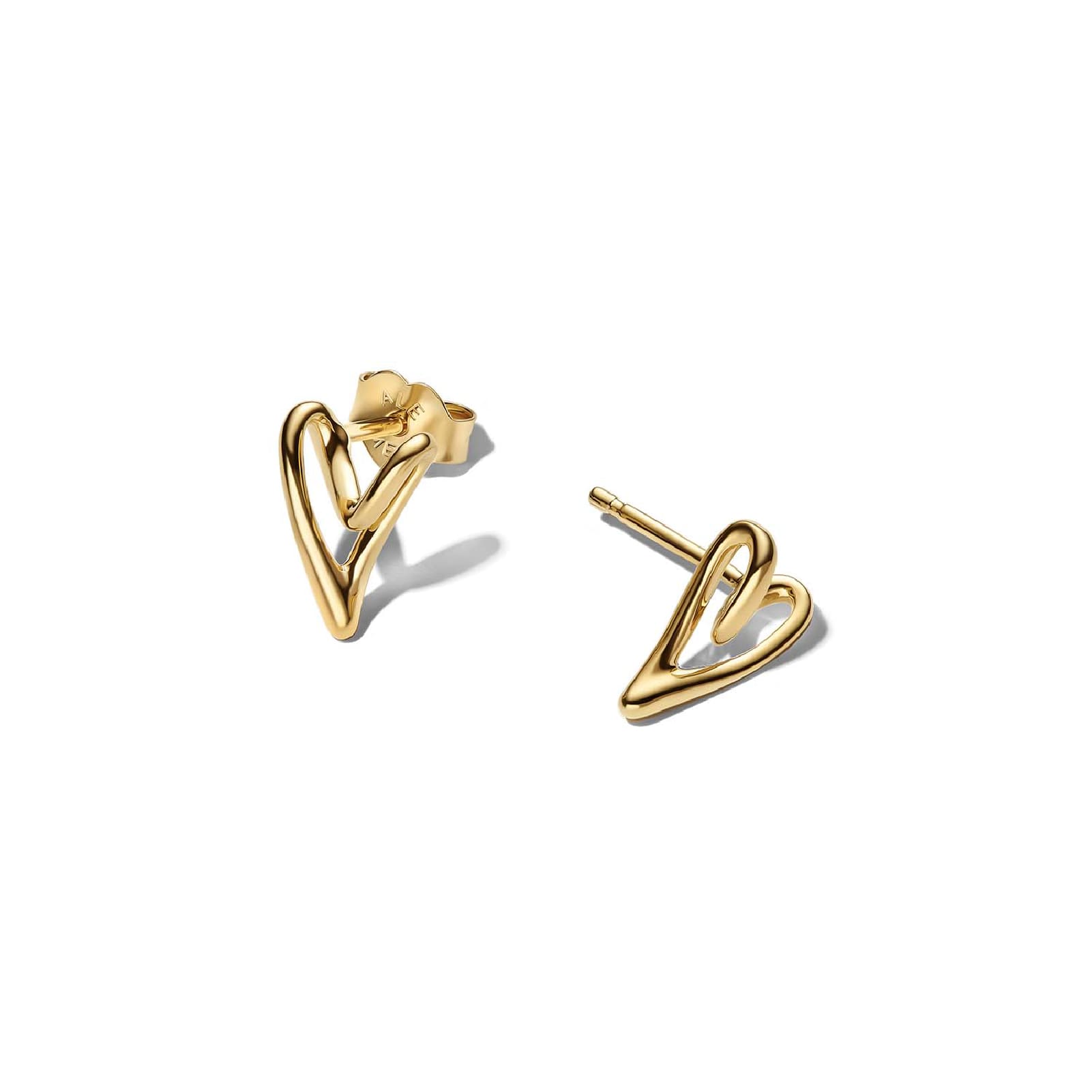 Cuore a forma di cuore perfetto | Orecchini | Acciaio inossidabile | Senza marca Cuore a forma di cuore perfetto | Orecchini | Acciaio inossidabile | Senza marca