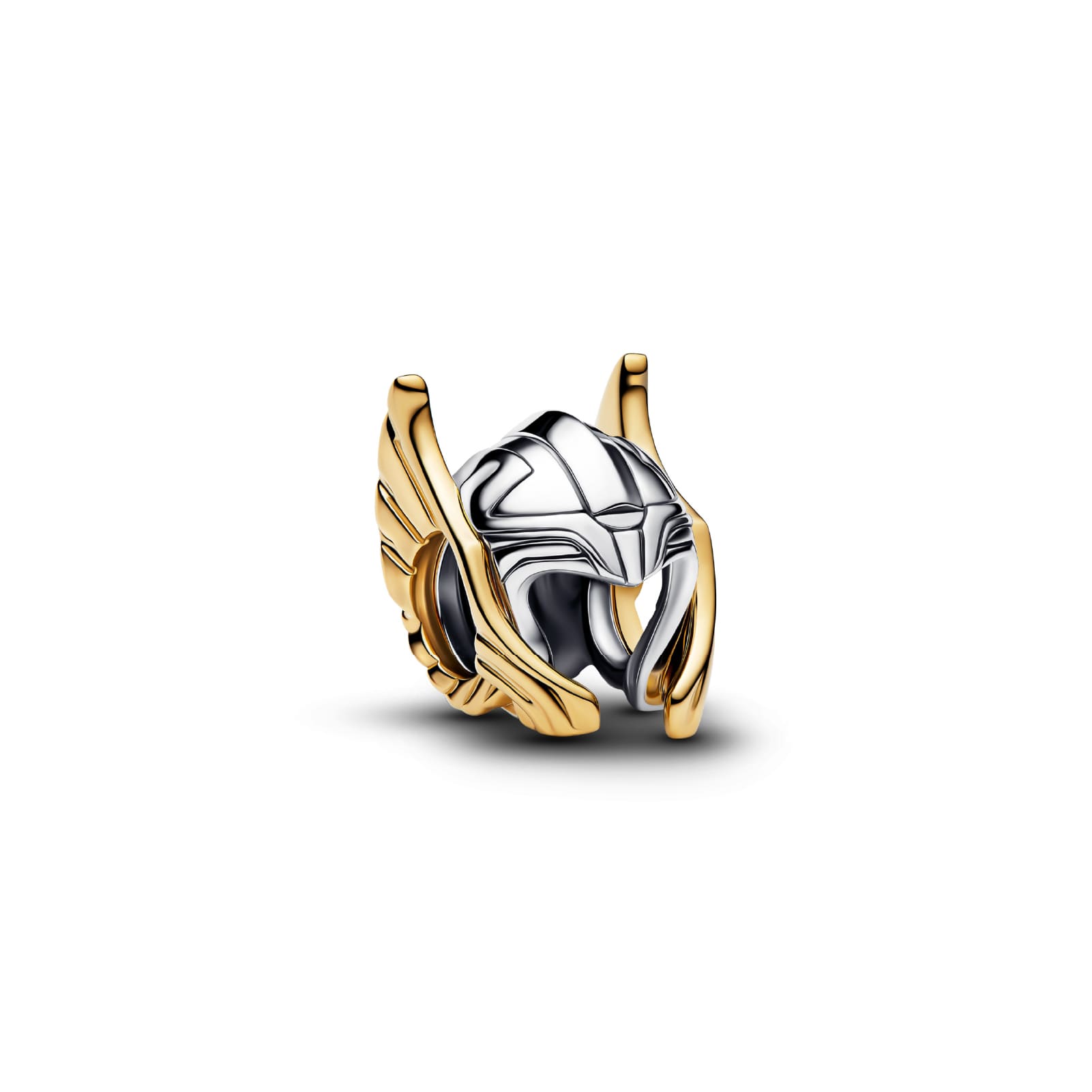 Charm Pandora Marvel Elmo di Thor in argento bicolore dorato, image size:1601x1601