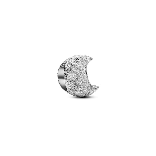Mini Charm Pandora effetto diamantato luna in argento 925 MISURA UNICA