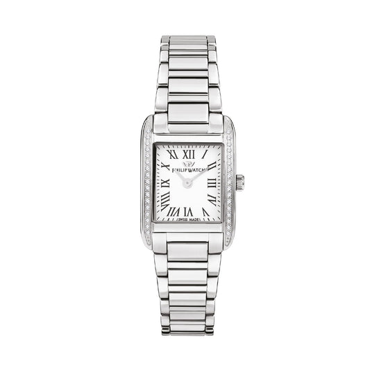 Orologio donna Philip Watch in acciaio con diamanti bianchi MISURA UNICA