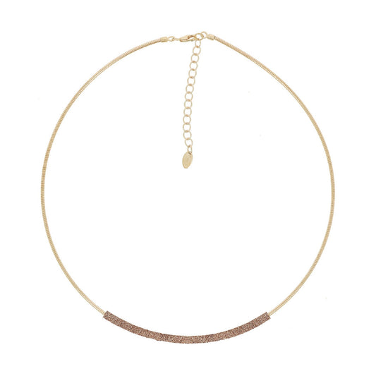 Collana donna Pesavento in argento colore giallo Nardò MISURA UNICA