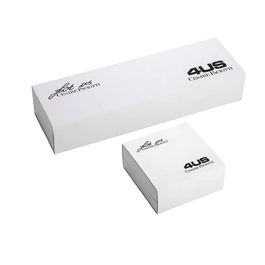 Bracciale Paciotti 4US in acciaio ematite grigia e zirconi Regolabile 18-21 cm