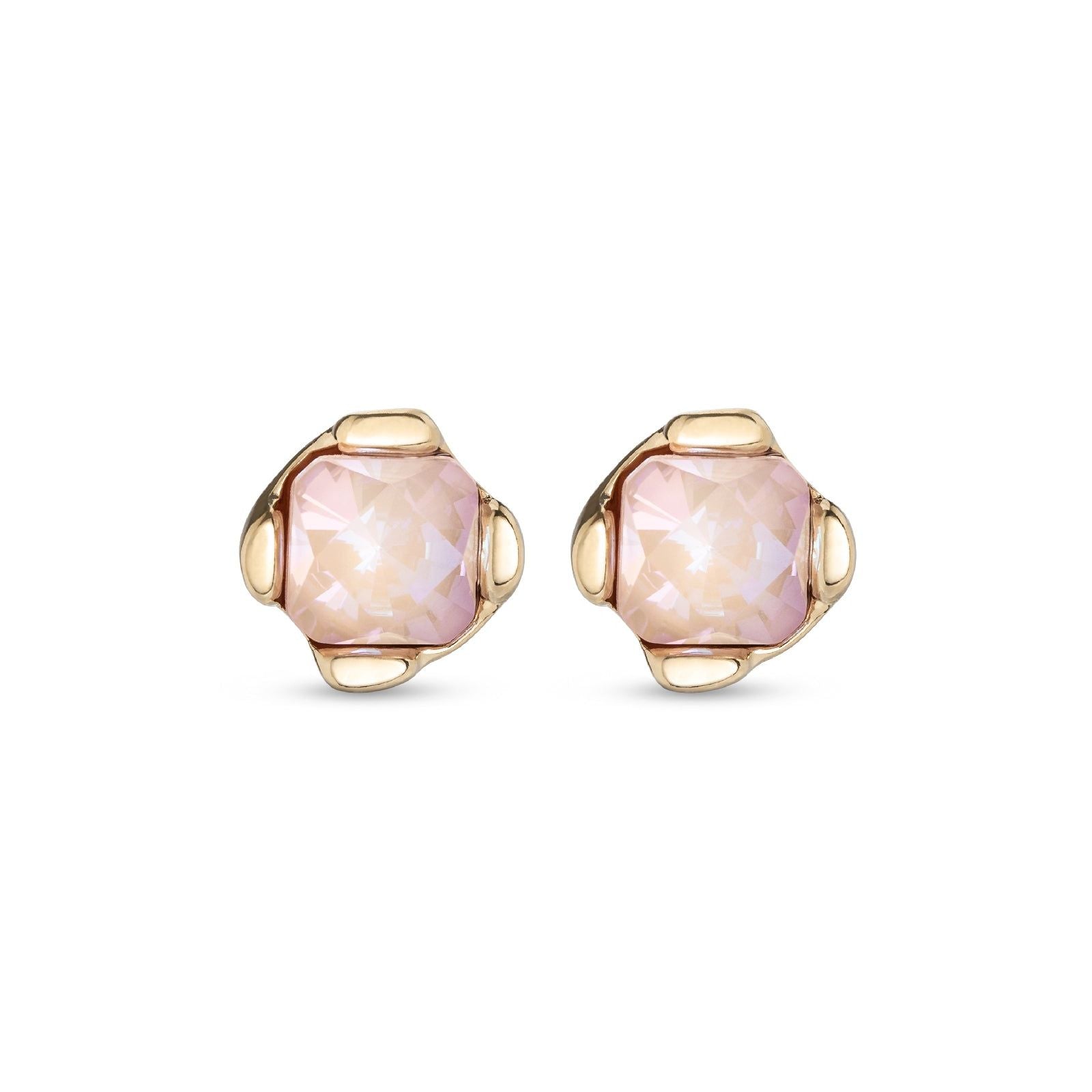 Orecchini punto luce donna Uno de 50 Charismatic lega metallica oro cristalli rosa PEN0913RSAORO0U-1