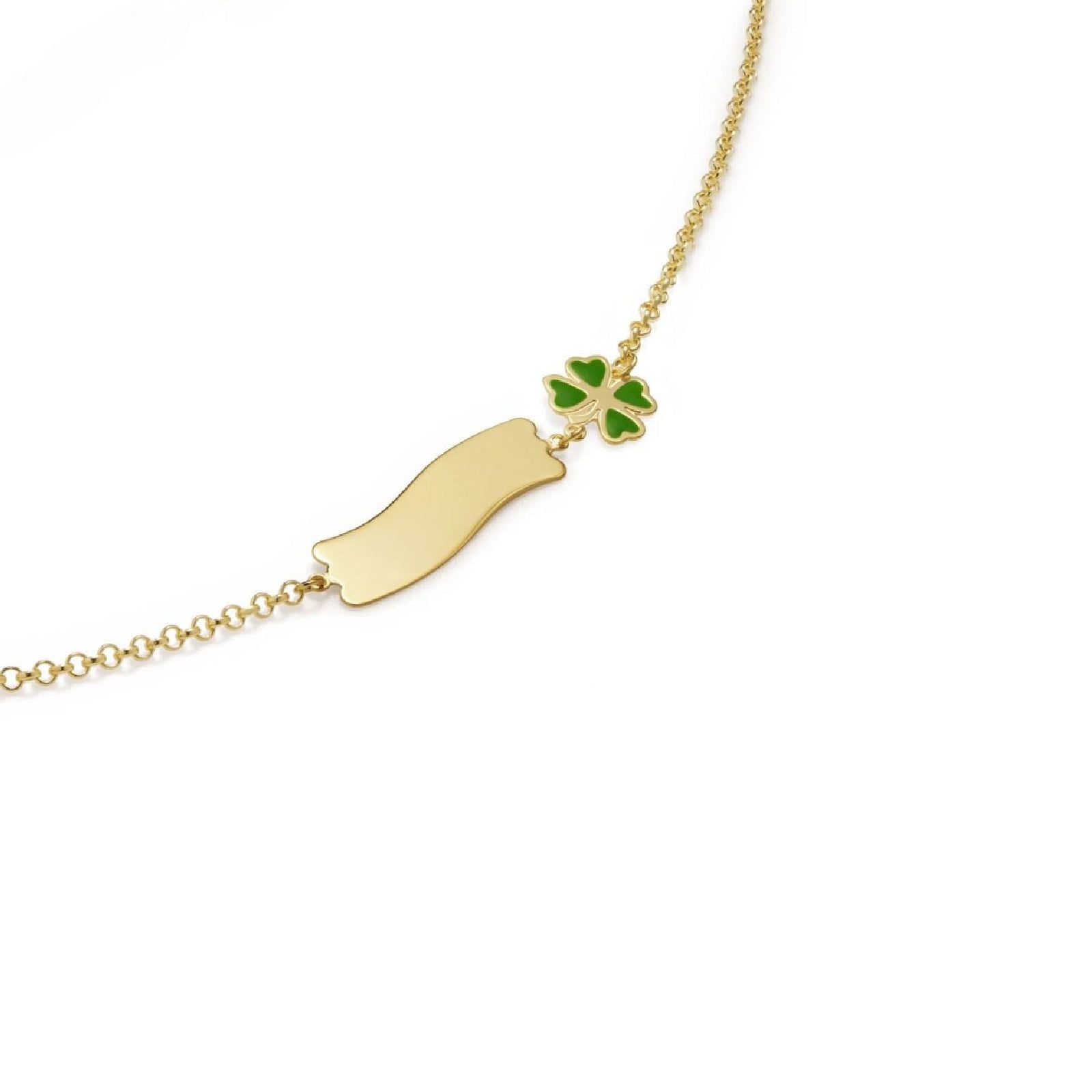 Bracciale leBebé Primegioie da bambina e bambino in oro giallo PMG027-B-2