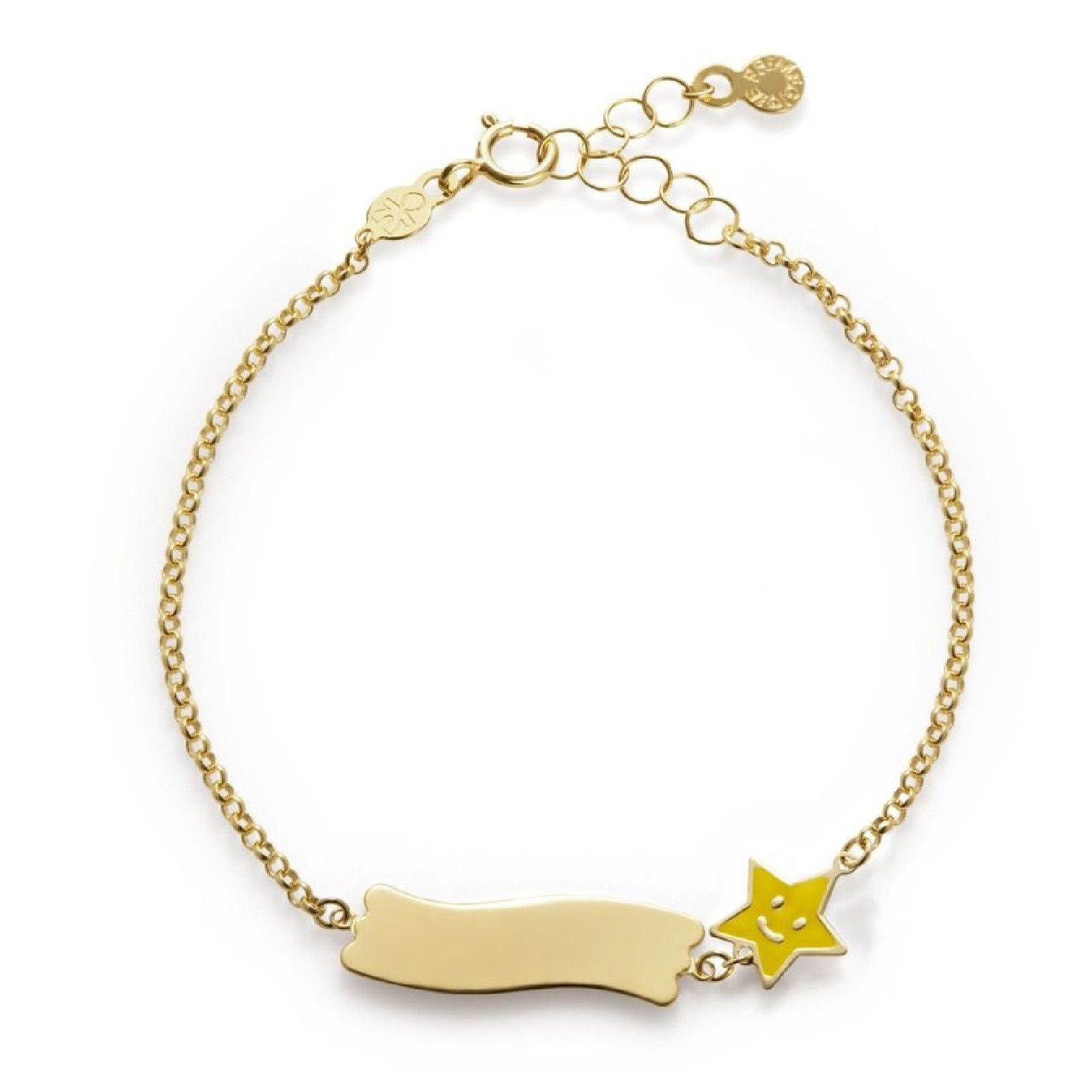 Bracciale leBebé Primegioie da bambina e bambino in oro giallo PMG028-B-1