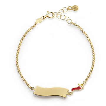 Bracciale leBebé Primegioie da bambina e bambino in oro giallo PMG035-B-1