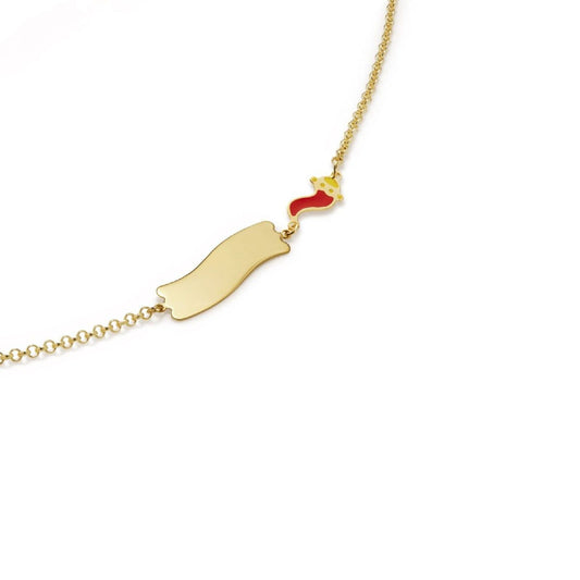 Bracciale leBebé Primegioie da bambina e bambino in oro giallo PMG035-B-2