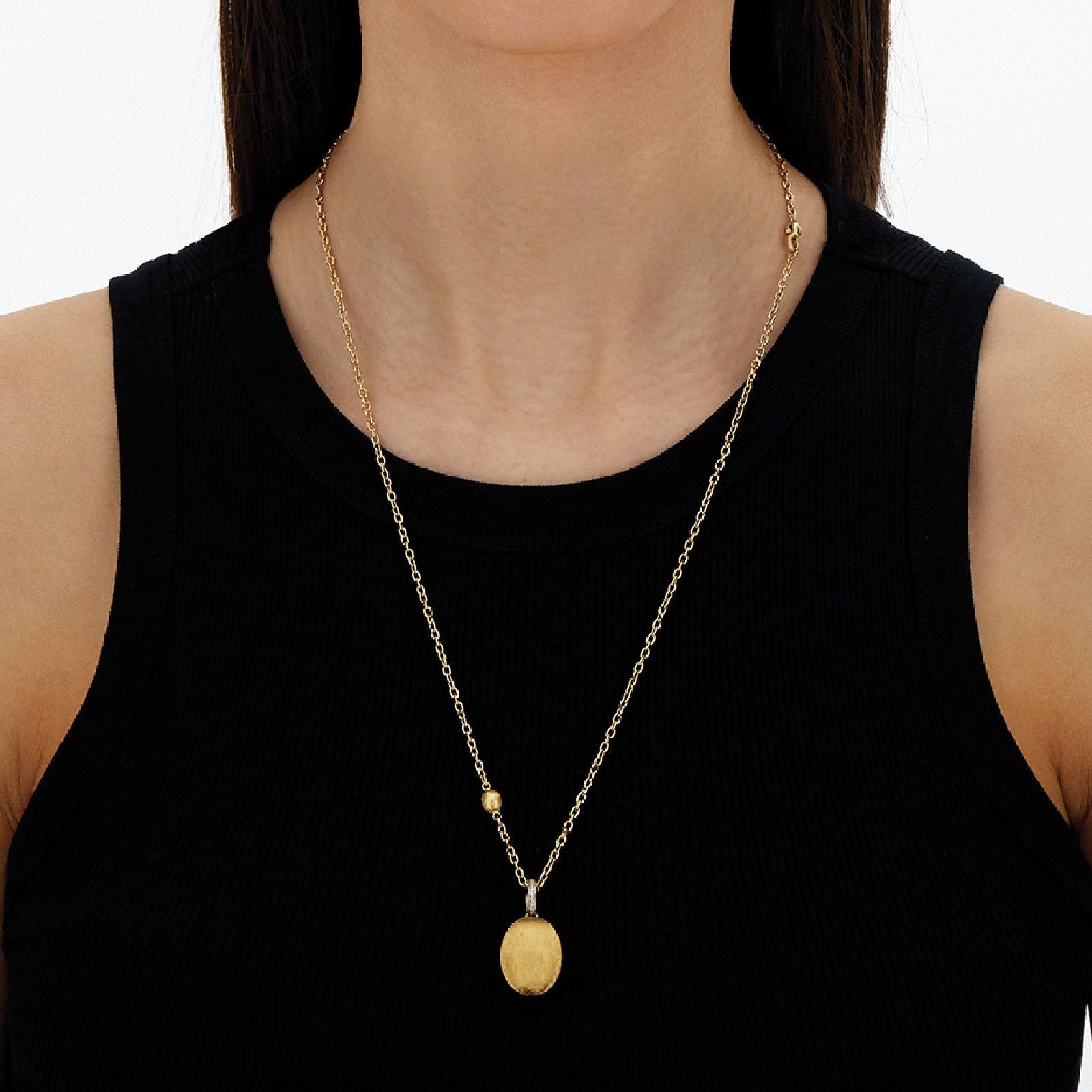 Charm donna Nanis Boules in oro con diamanti di 0,04ct PS17-609-3