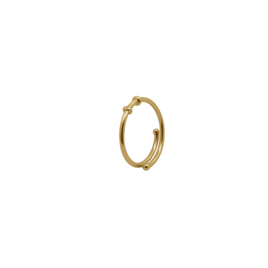 Anello regolabile Rue Des Mille in argento dorato da donna REGOLABILE