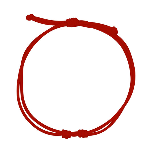 Bracciale donna in tessuto di colore rosso Rue Des Mille MISURA UNICA