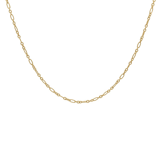 Collana Rue Des Mille argento oro maglie diverse dimensioni MISURA UNICA