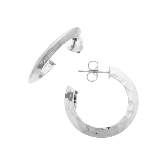 Orecchini a cerchio Giovanni Raspini in argento 925 da donna MISURA UNICA