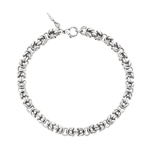 Collana Giovanni Raspini catena bizantina luce grande donna MISURA UNICA