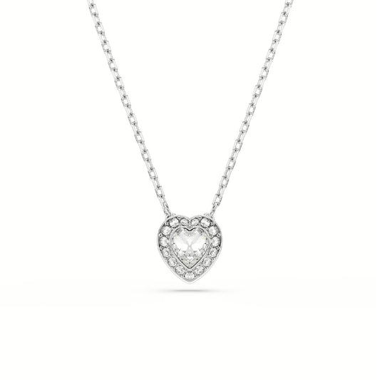 Collana ciondolo Ariana Grande x Swarovski rodiata a cuore