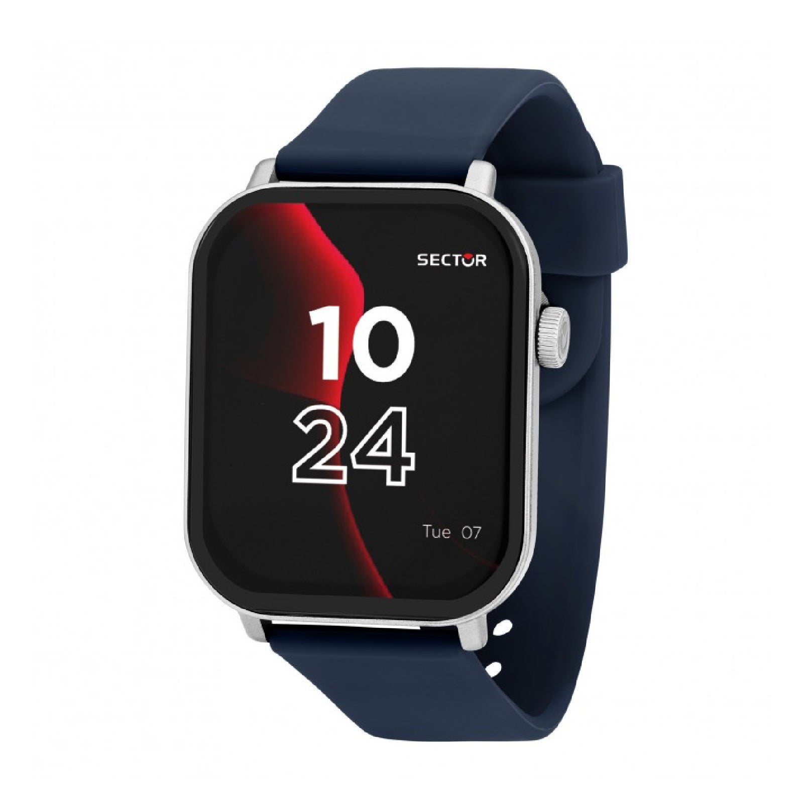 Smartwatch Sector S-07 cassa 39x47 con silicone colore blu
