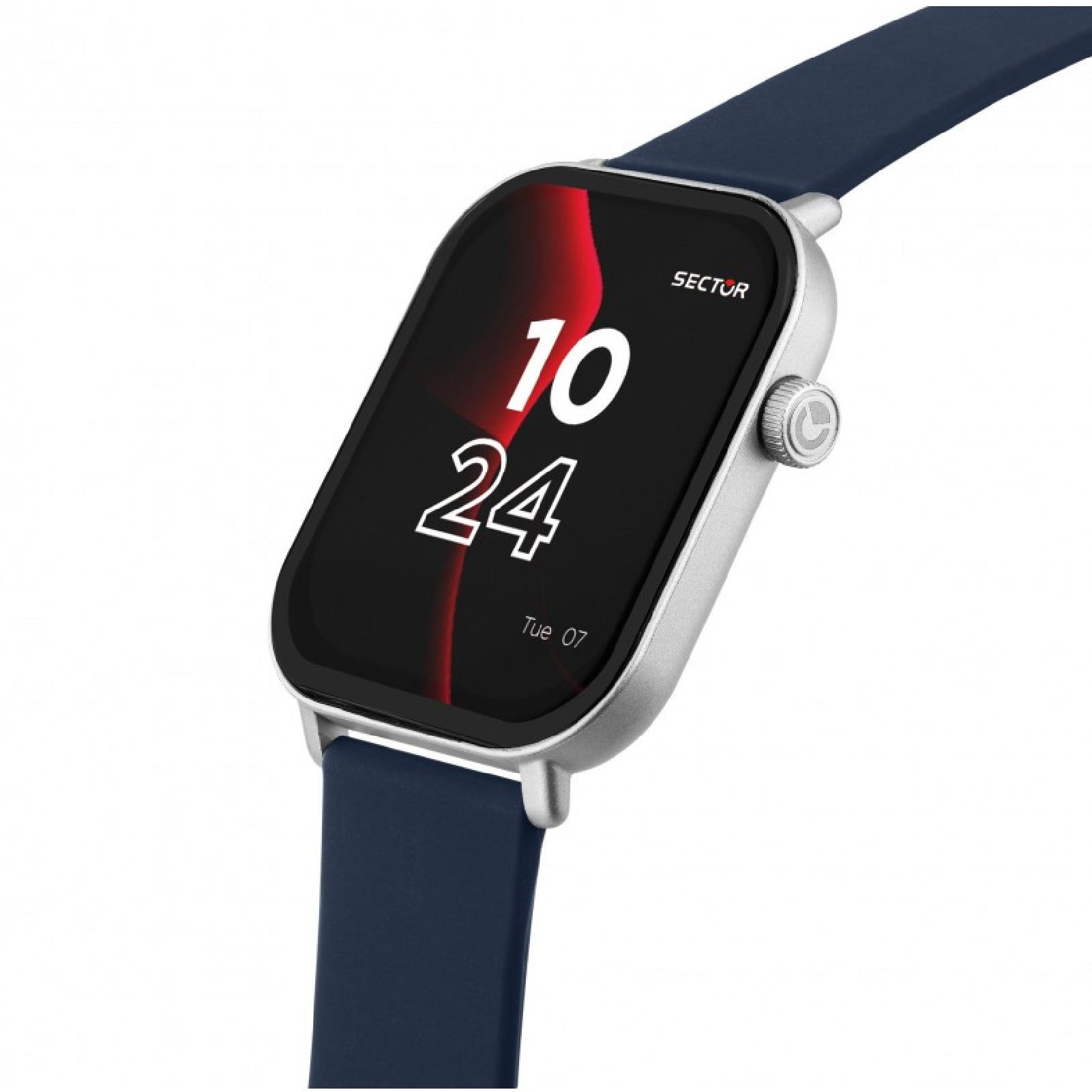 Smartwatch Sector S-07 cassa 39x47 con silicone colore blu