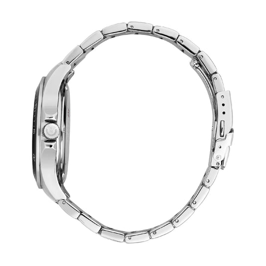 Orologio solotempo uomo Sector acciaio e quadrante nero