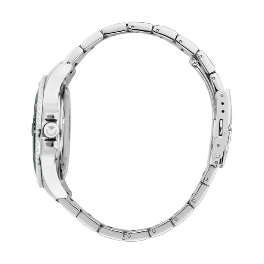 Orologio Sector solo tempo in acciaio quadrante verde MISURA UNICA