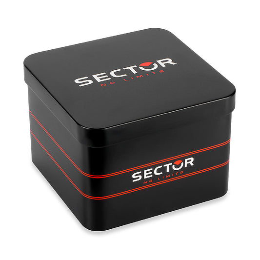Orologio al solo tempo Sector in acciaio color argento e nero S.R3253517029