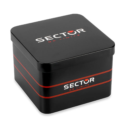 Orologio cronografo Sector in acciaio argento e nero da uomo S.R3273617002