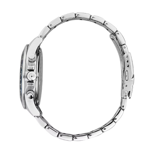 Orologio cronografo uomo Sector acciaio e quadrante blu