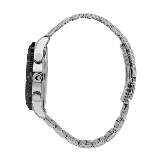 Orologio cronografo uomo Sector acciaio con quadrante blu