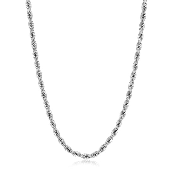 Collana girocollo con catena torchon S'agapõ in acciaio MISURA UNICA