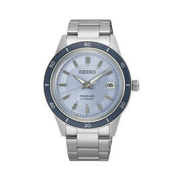 Orologio automatico Seiko in acciaio quadrante azzurro MISURA UNICA