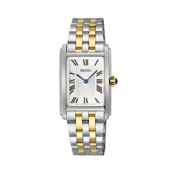 Orologio solo tempo Seiko in acciaio bicolor da donna MISURA UNICA