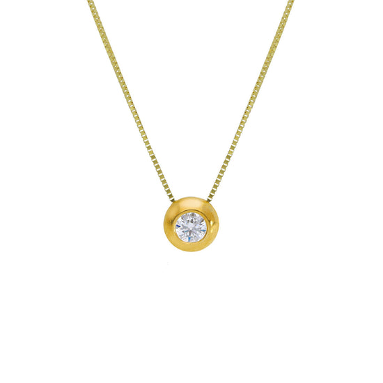 Collana punto luce donna JOY Gioielli in oro 9KT giallo MISURA UNICA