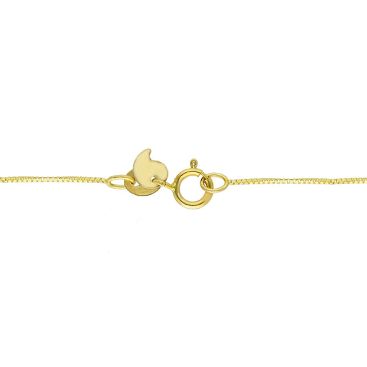 Collana punto luce donna JOY Gioielli in oro 9KT giallo MISURA UNICA