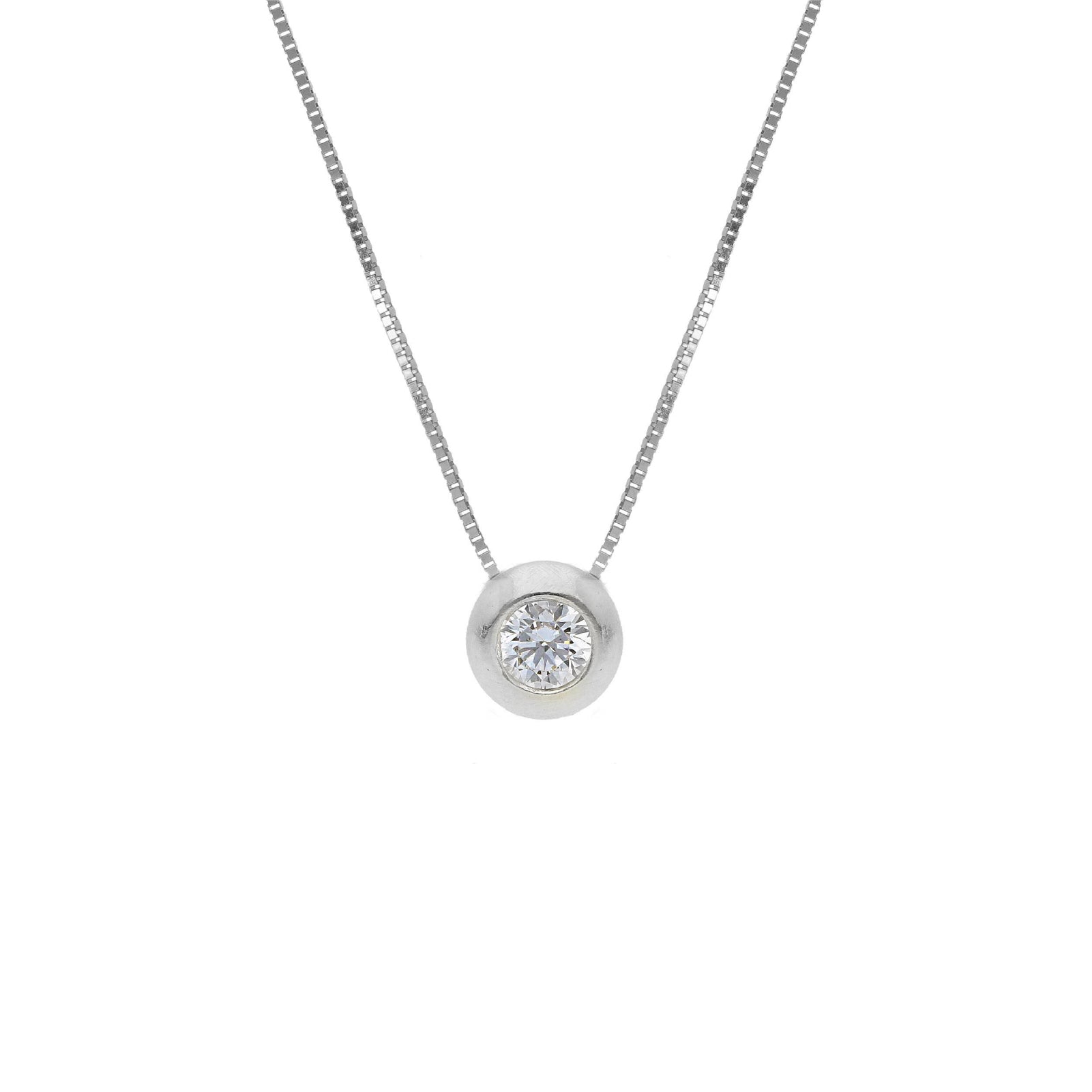 Collana punto luce donna JOY Gioielli in oro 9KT giallo MISURA UNICA