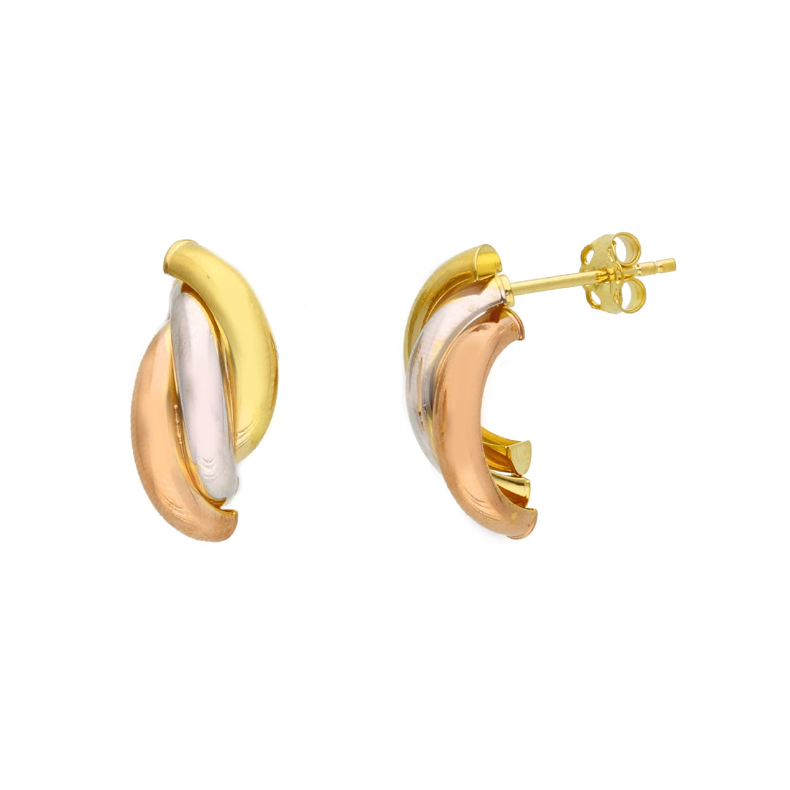 Orecchini a Lobo da Donna in Oro 18 Carati Chiusura: Monachella Modello o forma: Goccia 2,3g Orecchini a Lobo da Donna in Oro 18 Carati Chiusura: Monachella Modello o forma: Goccia 2,3g