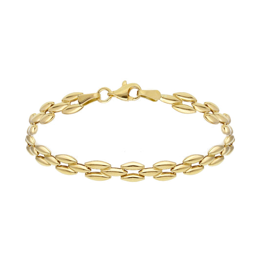 Bracciale catena della JOY Gioielli in oro 9KT giallo 18 cm