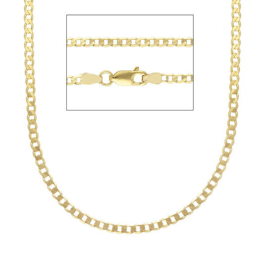 Collana catena girocollo JOY Gioielli in oro 9KT giallo MISURA UNICA
