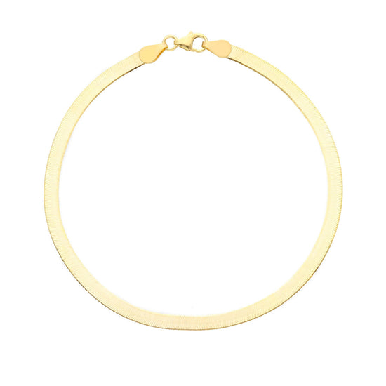 Bracciale JOY Gioielli in oro giallo 9KT con catena snake 18 cm