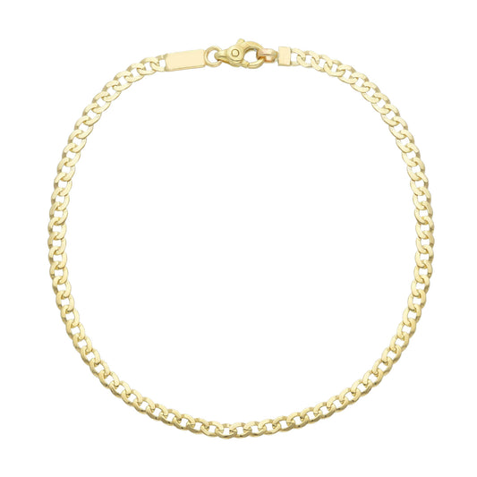 Bracciale catena uomo della JOY Gioielli in oro 9KT giallo 21 cm