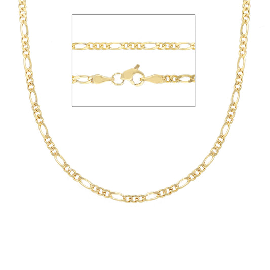 Collana girocollo figaro JOY Gioielli Oro in oro 9KT giallo MISURA UNICA